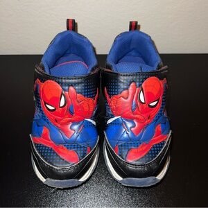 Spider-Man Kids Shoes - Black, Red and Blue Size 11